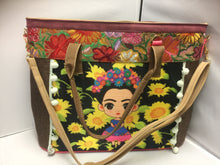 Cargar imagen en el visor de la galería, Frida Kahlo cartoon tote bag SOLD OUT