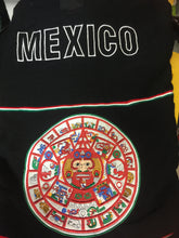 Load image into Gallery viewer, Poncho/Gaban Aztec Design/Virgin Mary Design SOLD