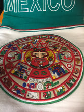 Load image into Gallery viewer, Poncho/Gaban Aztec Design/Virgin Mary Design SOLD