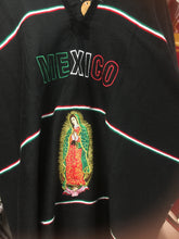 Load image into Gallery viewer, Poncho/Gaban Aztec Design/Virgin Mary Design SOLD