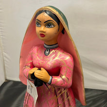 Load image into Gallery viewer, Lupita  NAVARRO Mexican Ceramic Doll  Virgin
