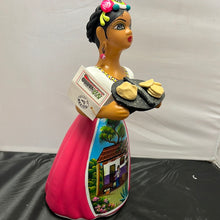 Cargar imagen en el visor de la galería, Lupita NAVARRO Mexican Ceramic Doll Tortillas
