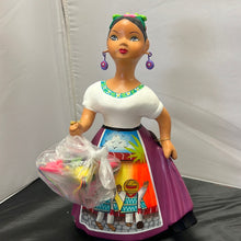 Cargar imagen en el visor de la galería, Lupita  Mexican Ceramic Doll  Piñata

