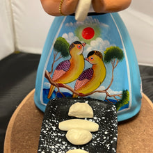 Cargar imagen en el visor de la galería, Lupita NAVARRO  Mexican Ceramic Doll Making Tortillas
