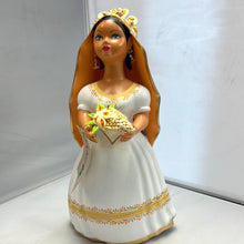 Cargar imagen en el visor de la galería, Lupita  Mexican Ceramic Doll novia SOLD
