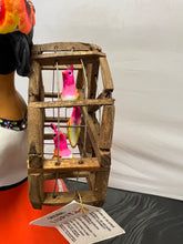 Load image into Gallery viewer, Lupita NAVARRO Mexican Ceramic Doll Birds
