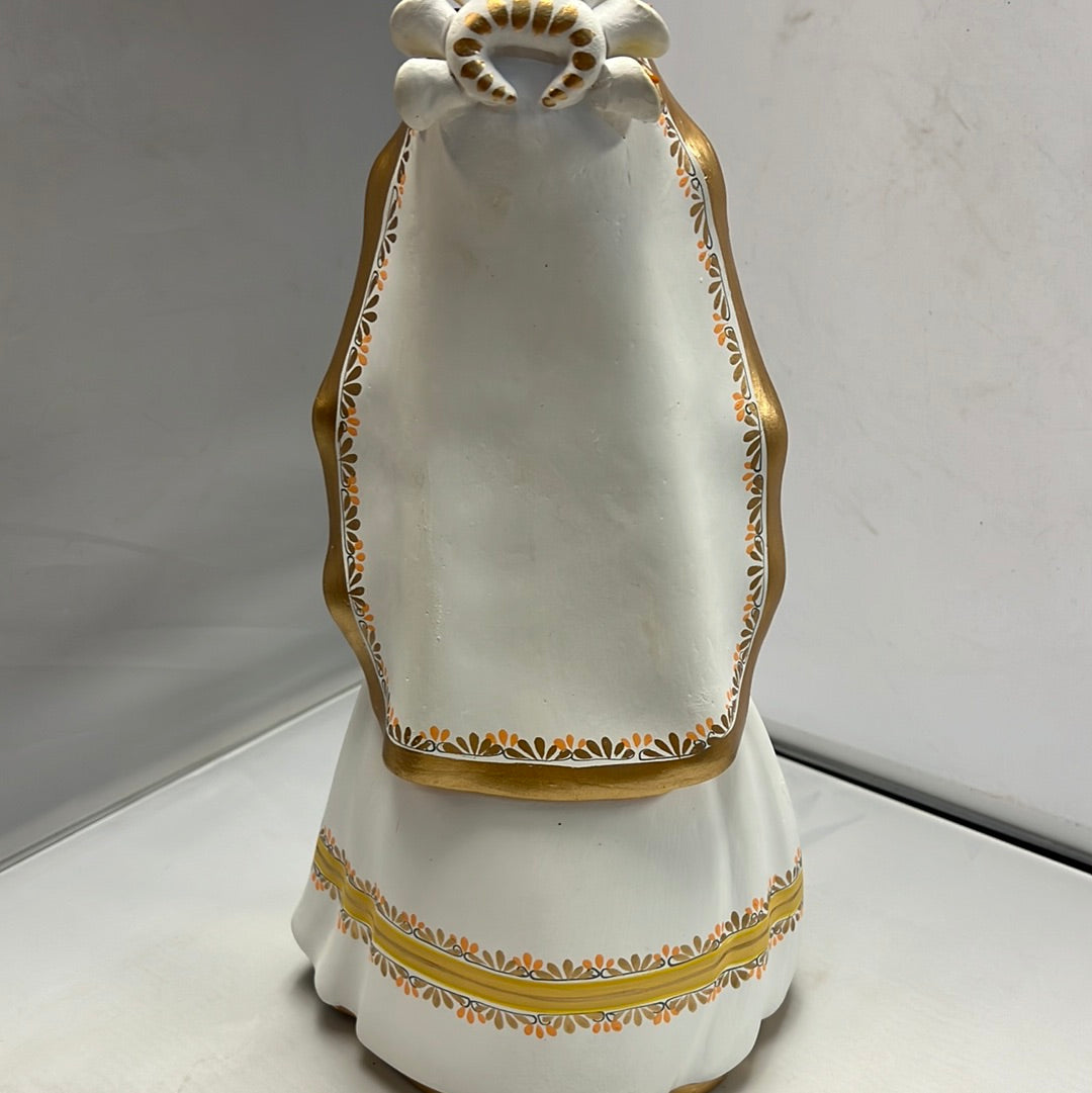 Lupita  Mexican Ceramic Doll novia SOLD