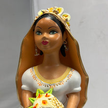 Cargar imagen en el visor de la galería, Lupita  Mexican Ceramic Doll novia SOLD
