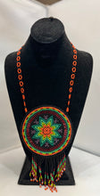 Load image into Gallery viewer, Chaquira medicina pouch necklace
