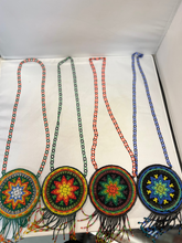 Load image into Gallery viewer, Chaquira medicina pouch necklace
