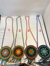 Load image into Gallery viewer, Chaquira medicina pouch necklace
