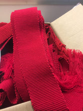 Cargar imagen en el visor de la galería, Faja roja algodón/ 100% cotton red belt  (Small)
