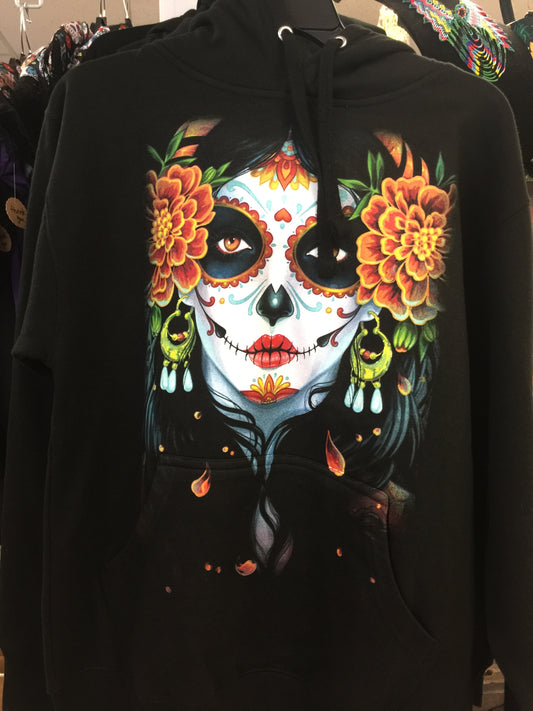Catrina Sweater with Hoodie SOLD