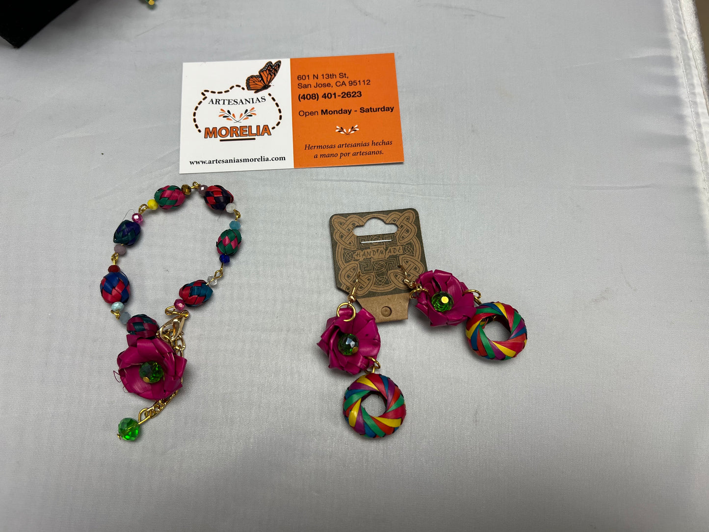 Mexican Jewelry Palm tree Set (3 Pieces)