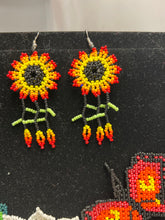 Load image into Gallery viewer, Mexican Chaquira Jewelry Set (3 Pieces) Flowers
