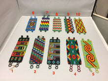 Load image into Gallery viewer, Brazaletes  de Chaquira Arte Huichol
