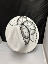 Load image into Gallery viewer, Acrylic  Mexican Hat with Flower   Design
