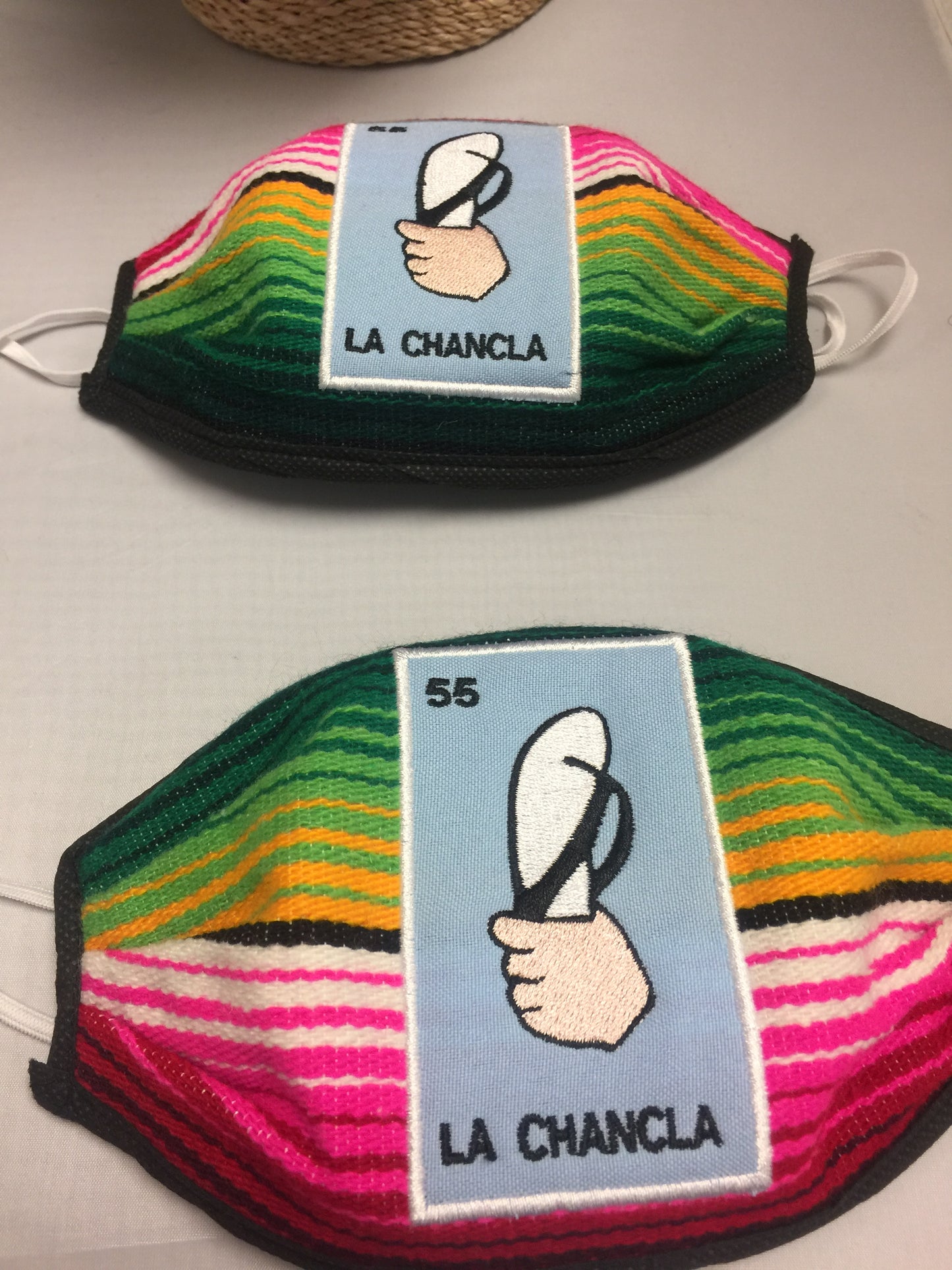 Mexican Mask La chancla  Lotería