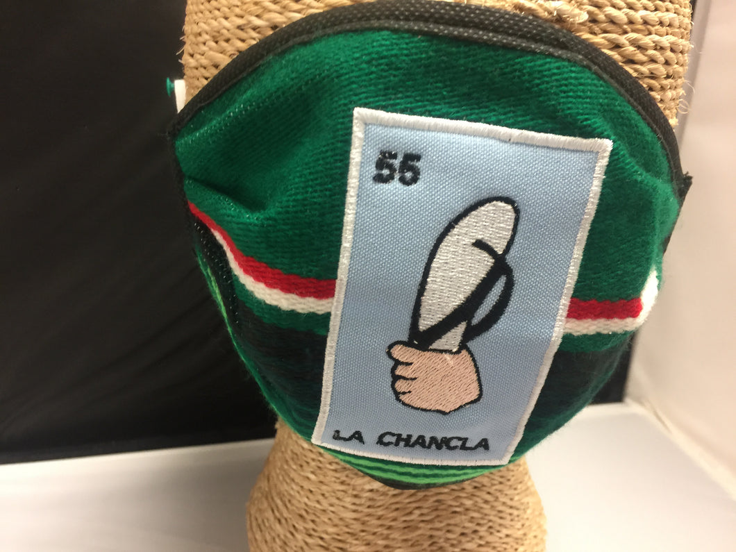 Mexican Mask La chancla  Lotería