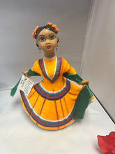 Cargar imagen en el visor de la galería, Lupita NAVARRO  Mexican Ceramic Doll Folkloric SOLD
