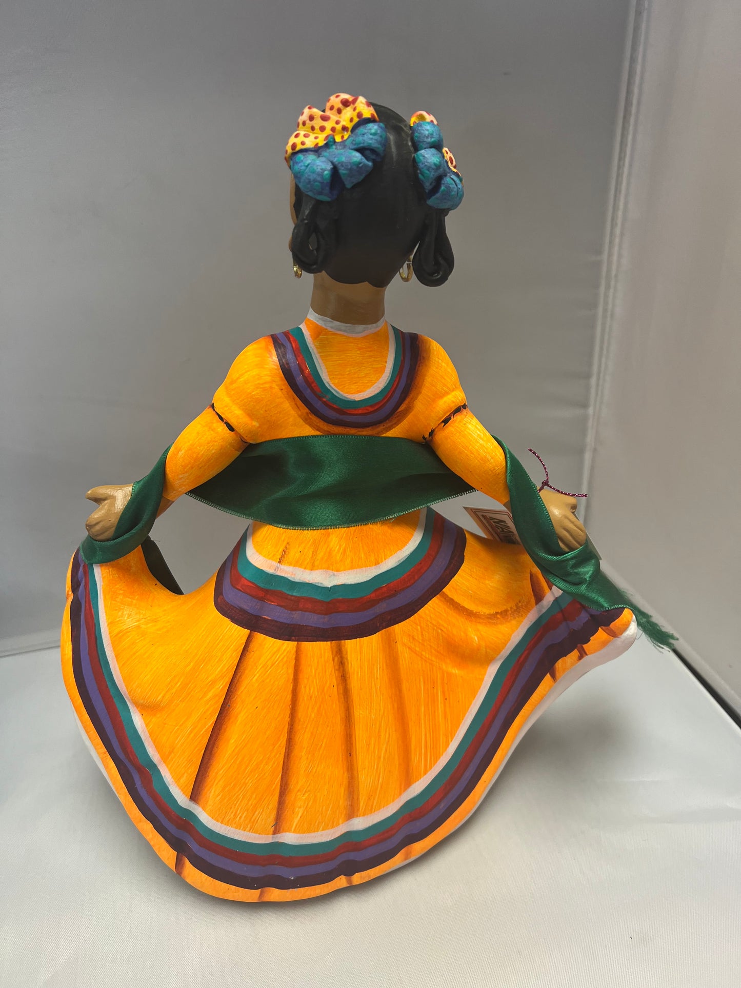 Lupita NAVARRO  Mexican Ceramic Doll Folkloric SOLD