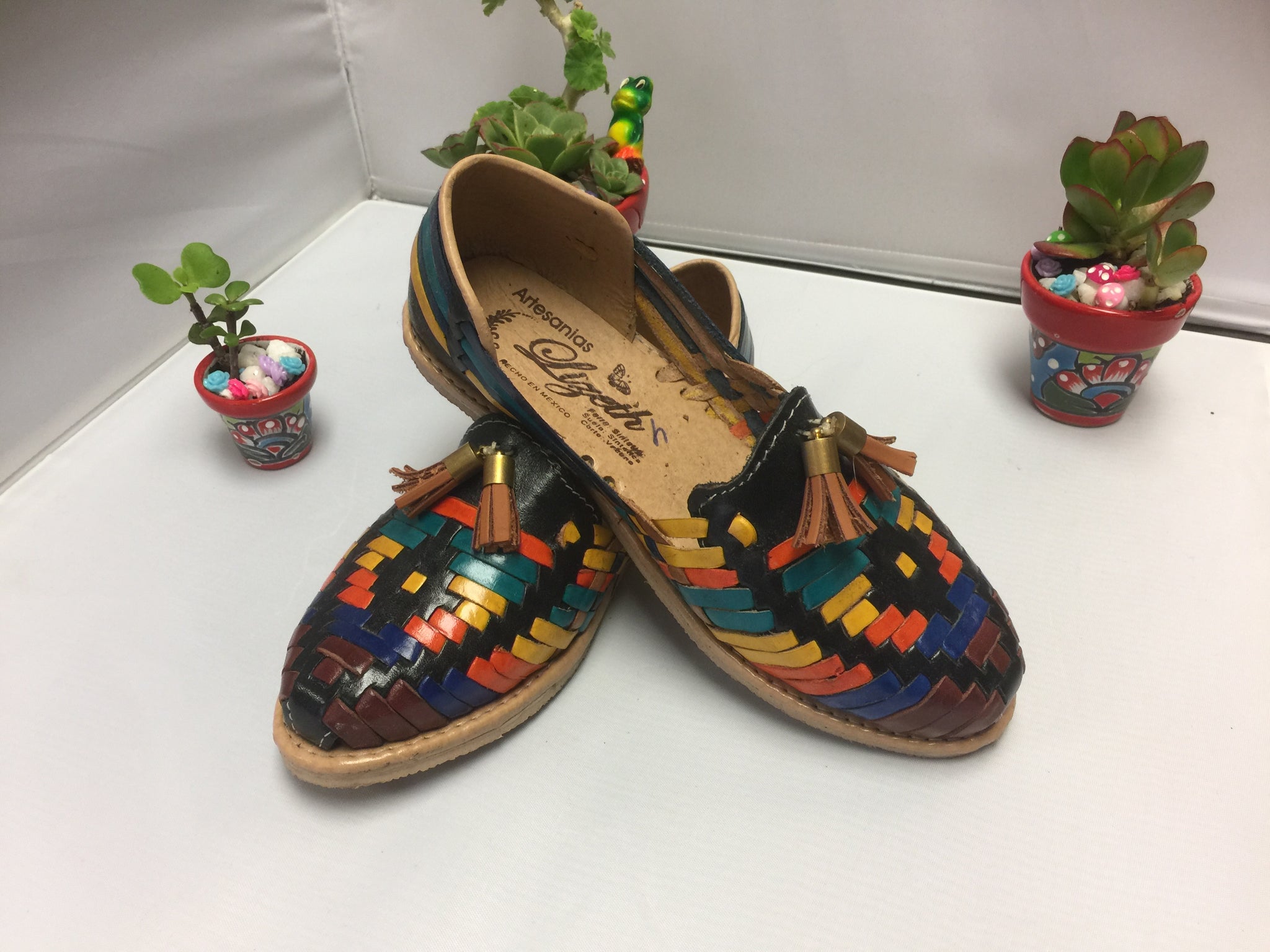 rainbow huaraches sandals