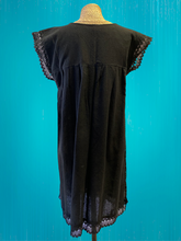 Load image into Gallery viewer, Silk  thread embroidered  Huipil
