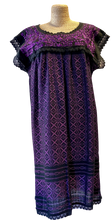 Load image into Gallery viewer, Silk  thread embroidered  Huipil
