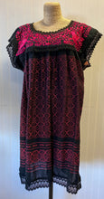 Load image into Gallery viewer, Silk  thread embroidered  Huipil

