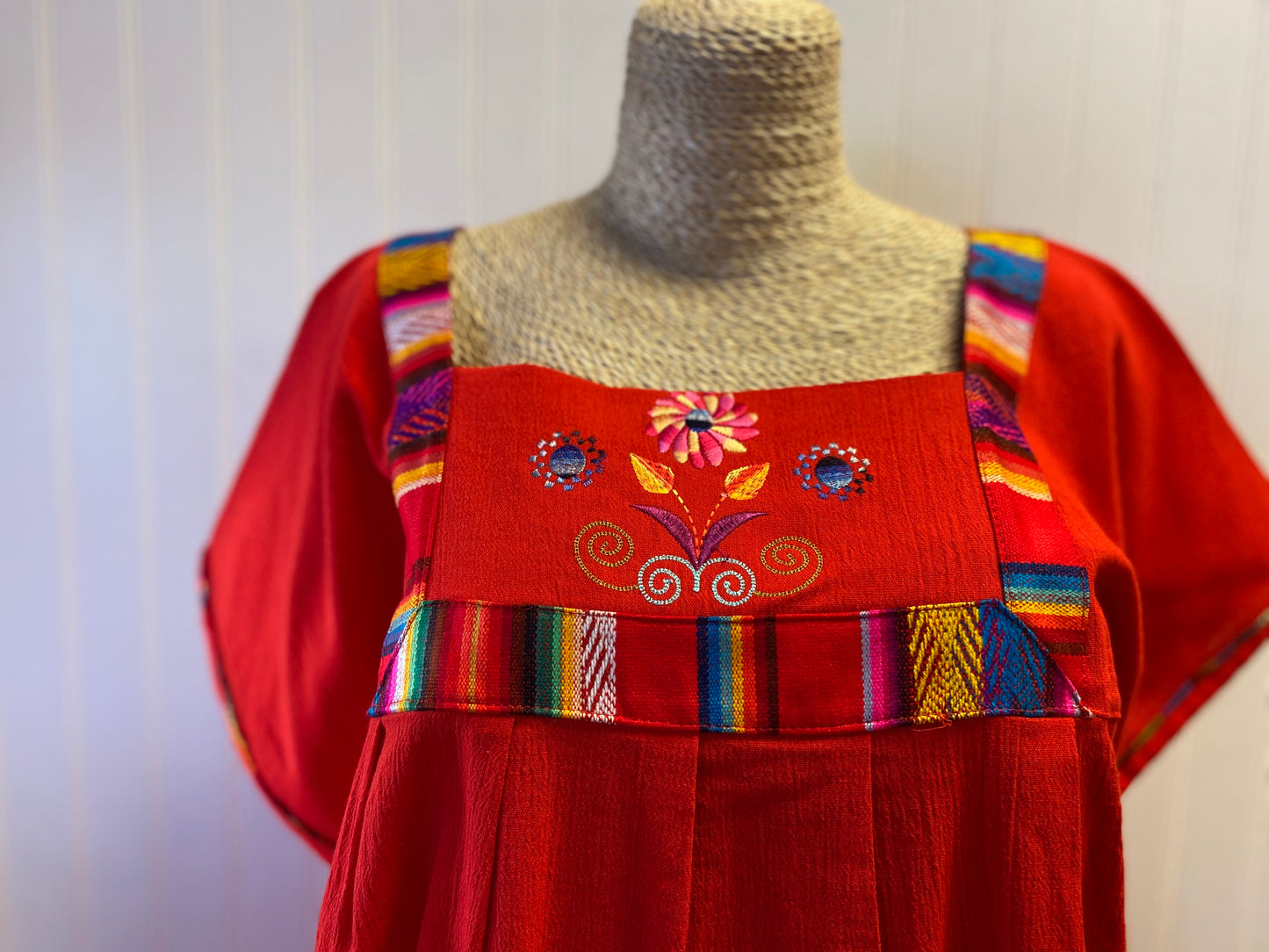 Beautiful Embroidered Huipil from Peru