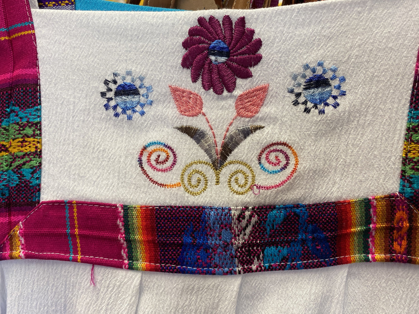 Beautiful Embroidered Huipil from Peru