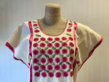 Load image into Gallery viewer, Beautiful Embroidered Huipil from Oaxaca SOLD
