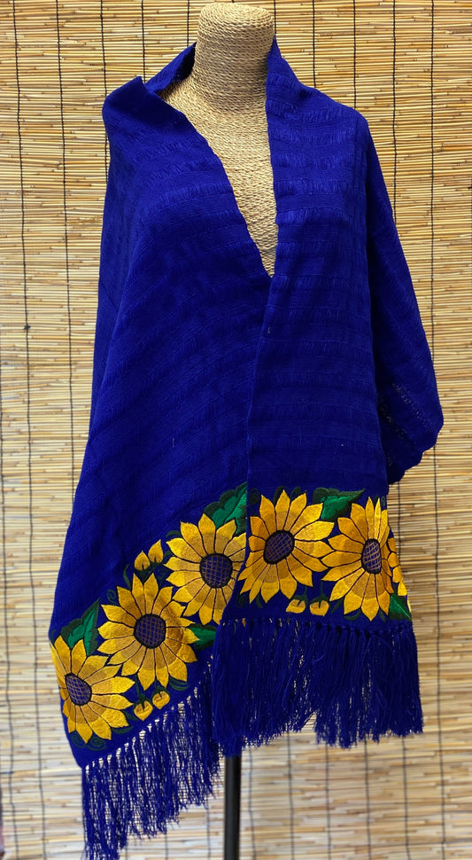 Shawl with flowers/Reboso con flores SOLD OUT