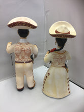 Cargar imagen en el visor de la galería, Lupita NAVARRO Mexican Ceramic Doll  Charros day of the dead SOLD
