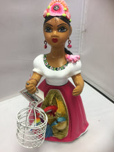 Cargar imagen en el visor de la galería, Lupita NAVARRO Mexican Ceramic Doll Birds
