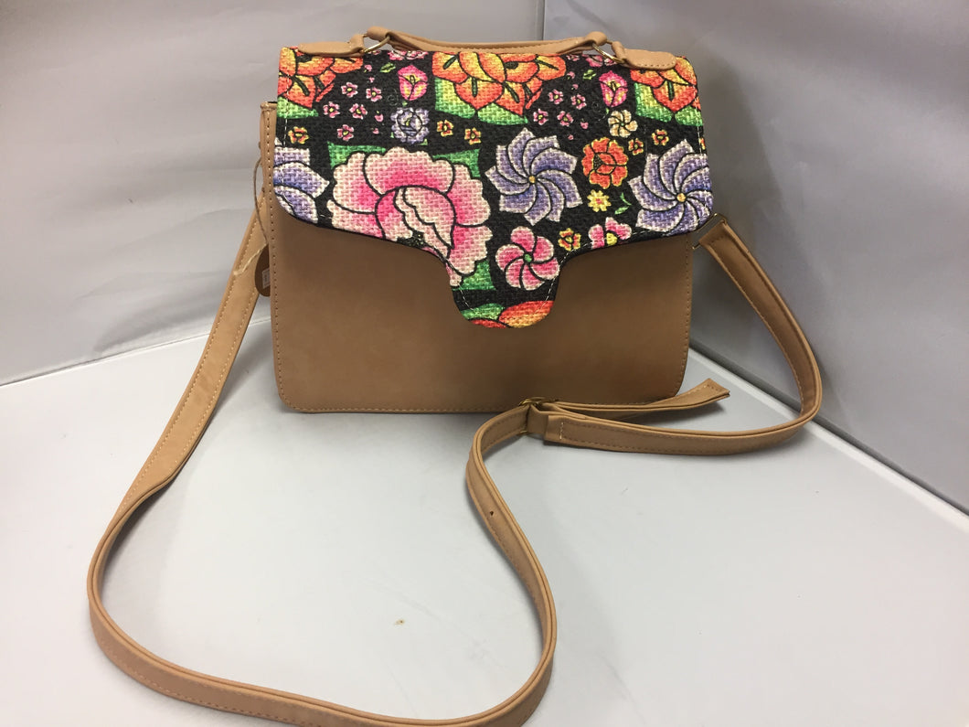 Beautiful Purse with unique  flower  design on top SOLD