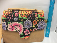 Load image into Gallery viewer, Beautiful Purse with unique  flower  design on top SOLD
