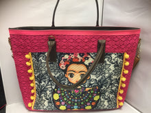 Cargar imagen en el visor de la galería, Frida Kahlo cartoon tote bag SOLD OUT
