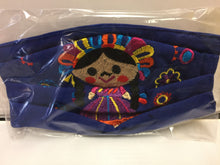 Cargar imagen en el visor de la galería, Embroidered Mexican Doll Facemask
