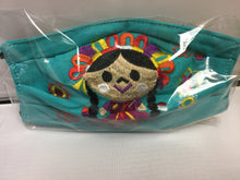 Cargar imagen en el visor de la galería, Embroidered Mexican Doll Facemask
