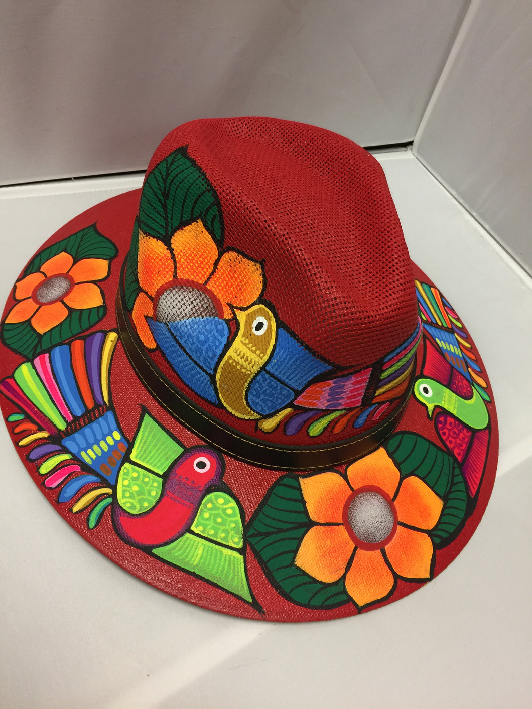Hand painted Hat/ Sombrero SOLD