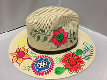 Load image into Gallery viewer, Hand painted Hat/ Sombrero
