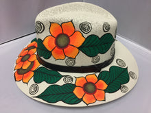 Load image into Gallery viewer, Hand painted Hat/ Sombrero
