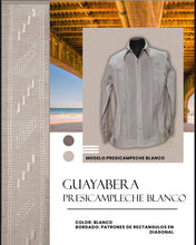 Load image into Gallery viewer, Guayabera Blanca
