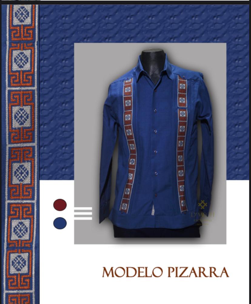 Guayabera Modelo Pizarra
