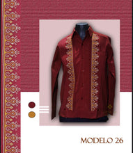 Cargar imagen en el visor de la galería, Guayabera Modelo #26
