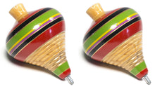 Load image into Gallery viewer, Trompo Mexican Wooden Spinning Top Toy
